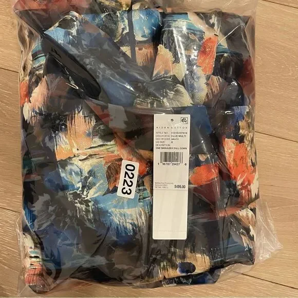 Aidan Mattox
One-Shoulder Floral Ball Gown - Picture 7 of 8